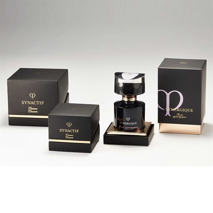 High End Black Perfume Packaging Box